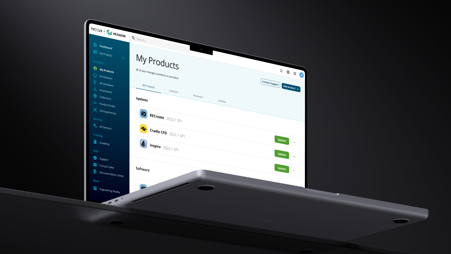 Visual design work