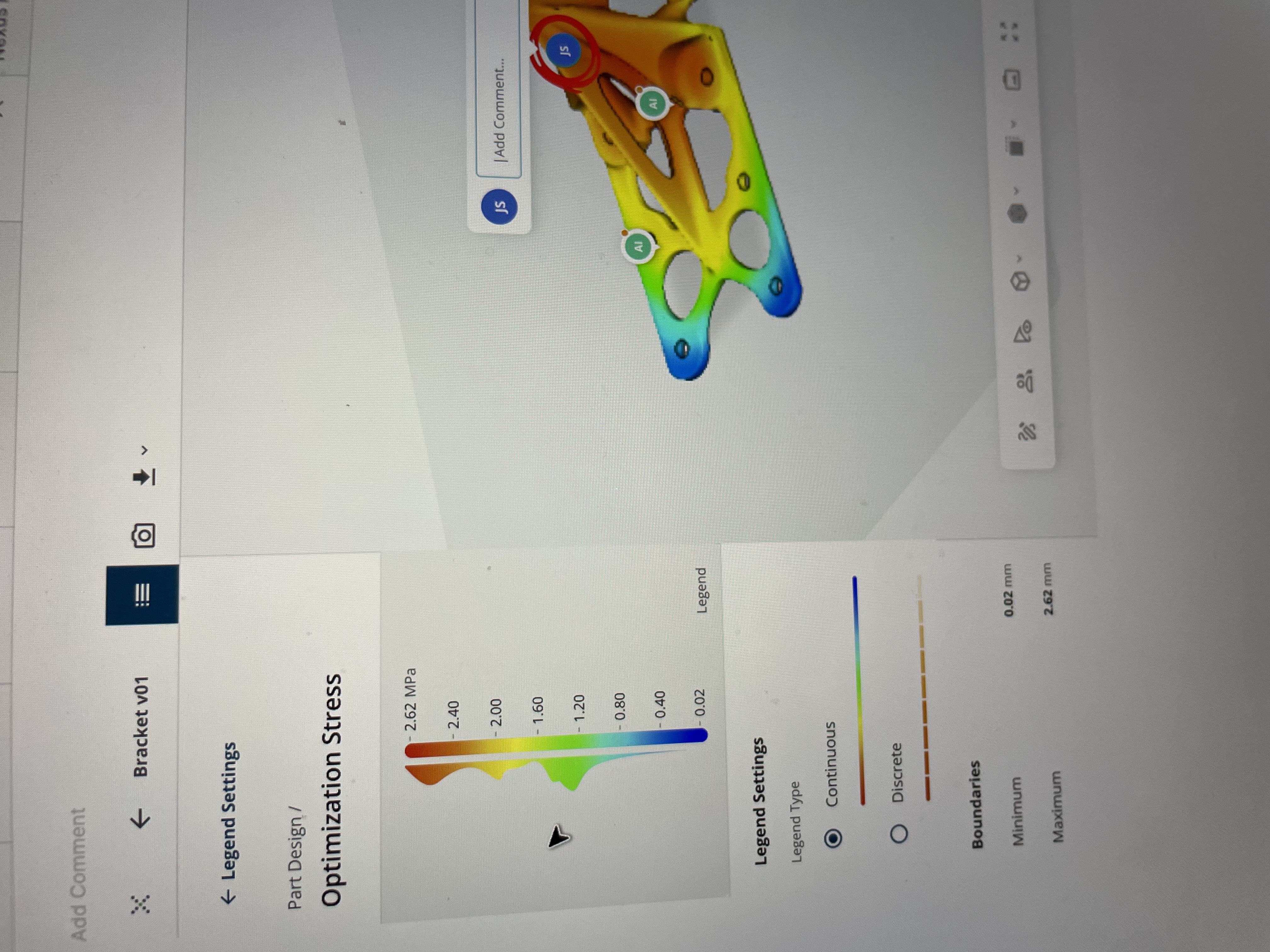 Visual design work